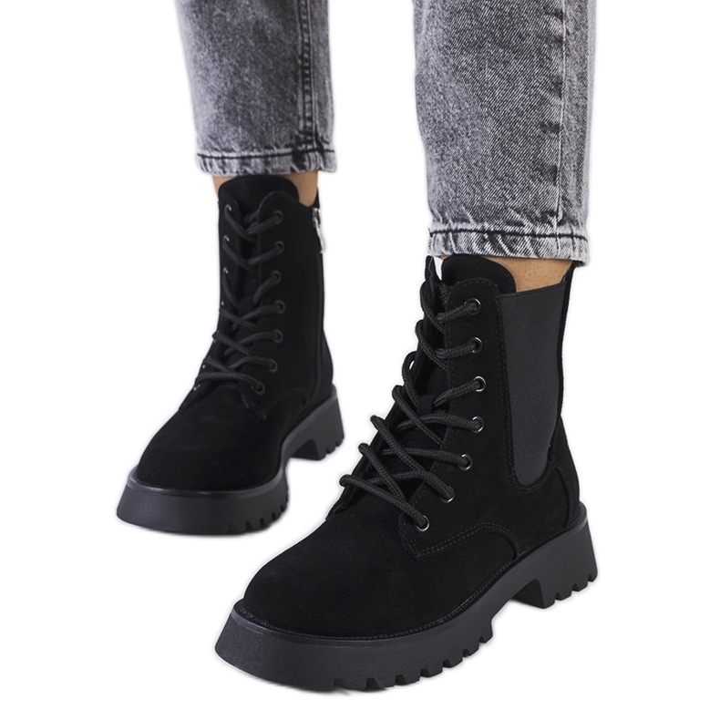 Botine de dama negre Swinford negru