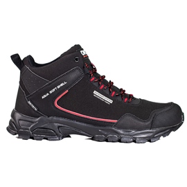 Pantofi de trekking înalți pentru femei DK negru