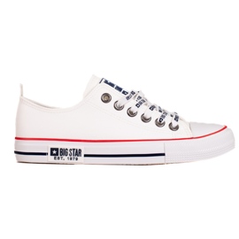 Tenisi Big Star KK274095 pentru damă alb Tenisi Big Star KK274095 pentru damă alb