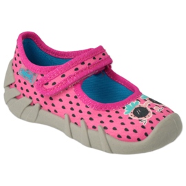 Pantofi Befado speedy 109N250 pentru copii roz multicolor