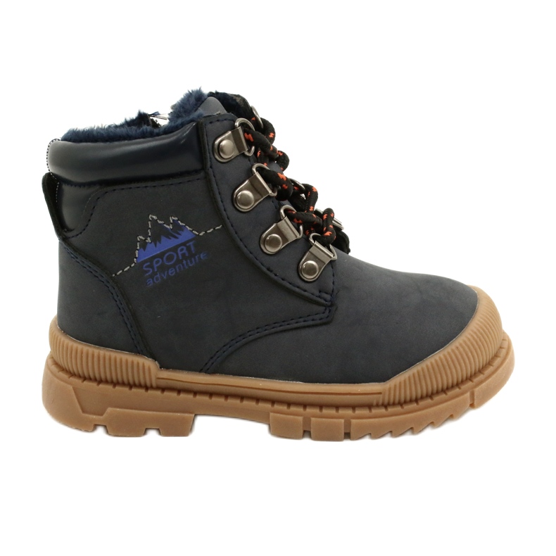 News Capcani de băieți cu știri de blană 22DZ23-5256 Navy Blue albastru