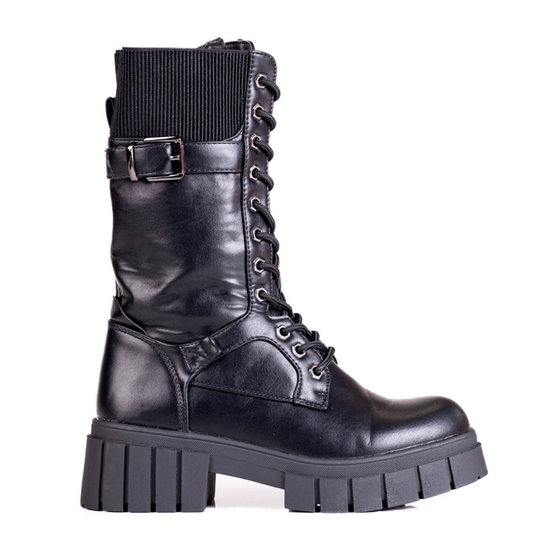 Genți de damă cu dantelă Shelovet negre negru