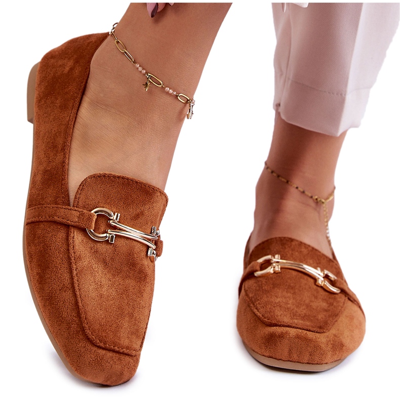 FB2 Mocasini clasici din piele intoarsa Camel Roddie maro FB2 Mocasini clasici din piele intoarsa Camel Roddie maro