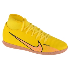Pantofi de fotbal Nike Mercurial Superfly 9 Club Ic M DJ5962-780 galben galbeni Pantofi de fotbal Nike Mercurial Superfly 9 Club Ic M DJ5962-780 galben galbeni