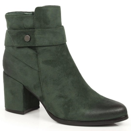 Cizme calde de dama din piele intoarsa verde Laura La.Fi Cizme calde de dama din piele intoarsa verde Laura La.Fi