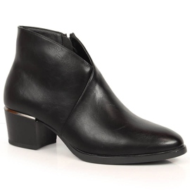 Cizme izolante de dama bej Vinceza JAN151A negru