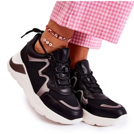 Adidași de sporturi la modă pentru femei negru