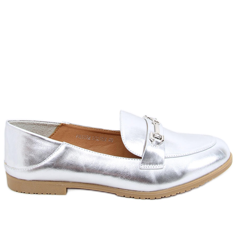PA1 Mocasini de dama Juss Silver argint