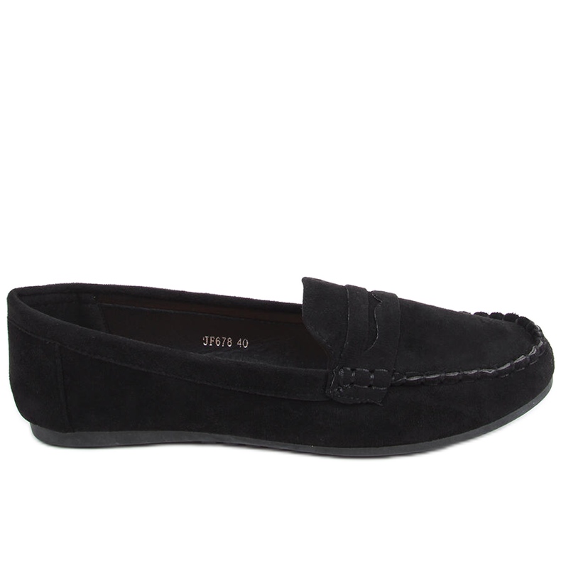 PA1 Mocasini dama Brato Black negru