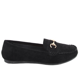 Mocasini de dama Hesso Black negru