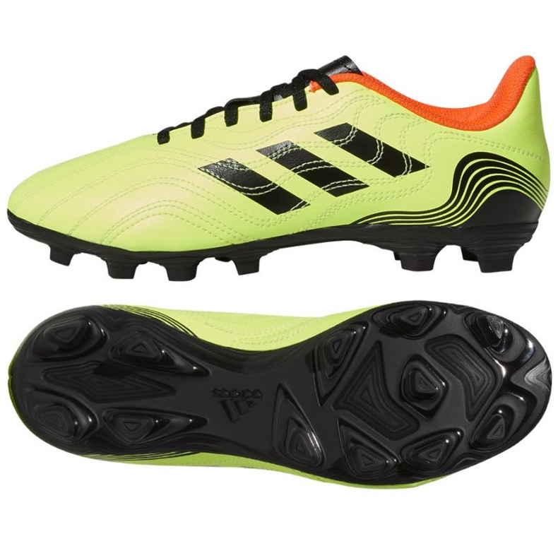 Pantofi Adidas Copa Sense.4 FxG M GW3581 galben galbeni