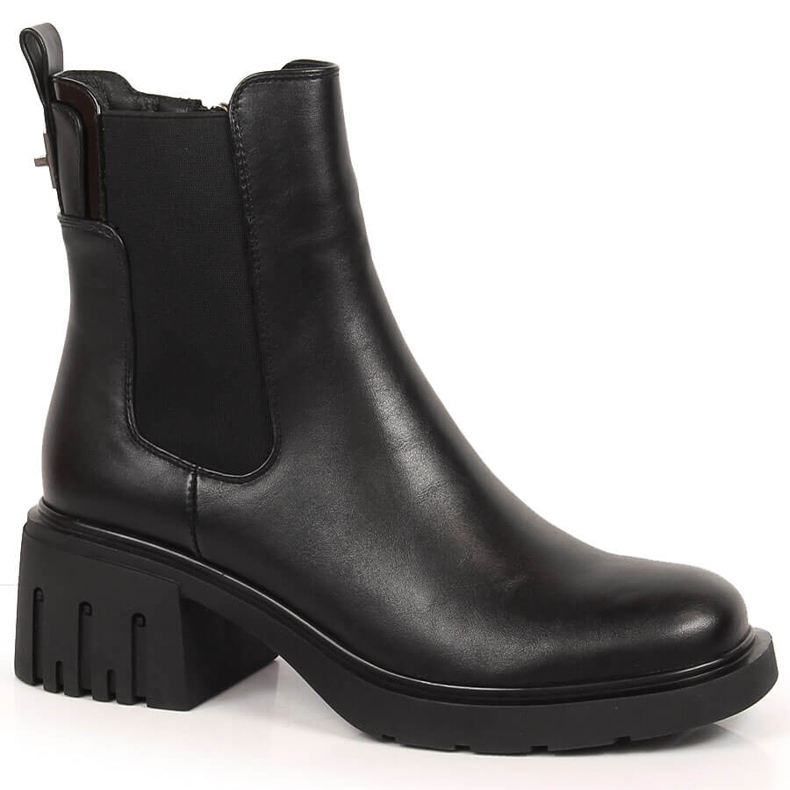 Cizme de dama Cizme Jodhpur cu izolatie neagra Black Filippo PAW375 negru