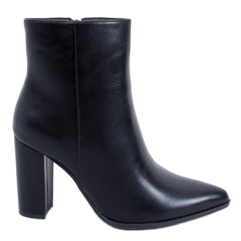 Cizme clasice Fergie Black cu toc înalt negru Cizme clasice Fergie Black cu toc înalt negru