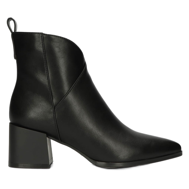 Cizme izolate pentru femei pe Black Filippo DBT4094 Black Post negru