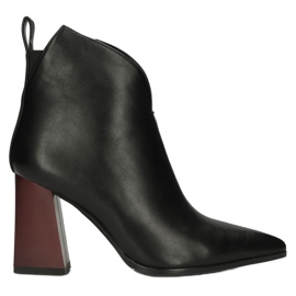 Cizme elegante pe un post Filippo DBT4042 Negru