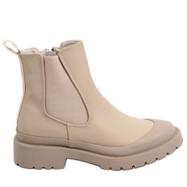 Cizme Jodhpur Beige Carey bej Cizme Jodhpur Beige Carey bej