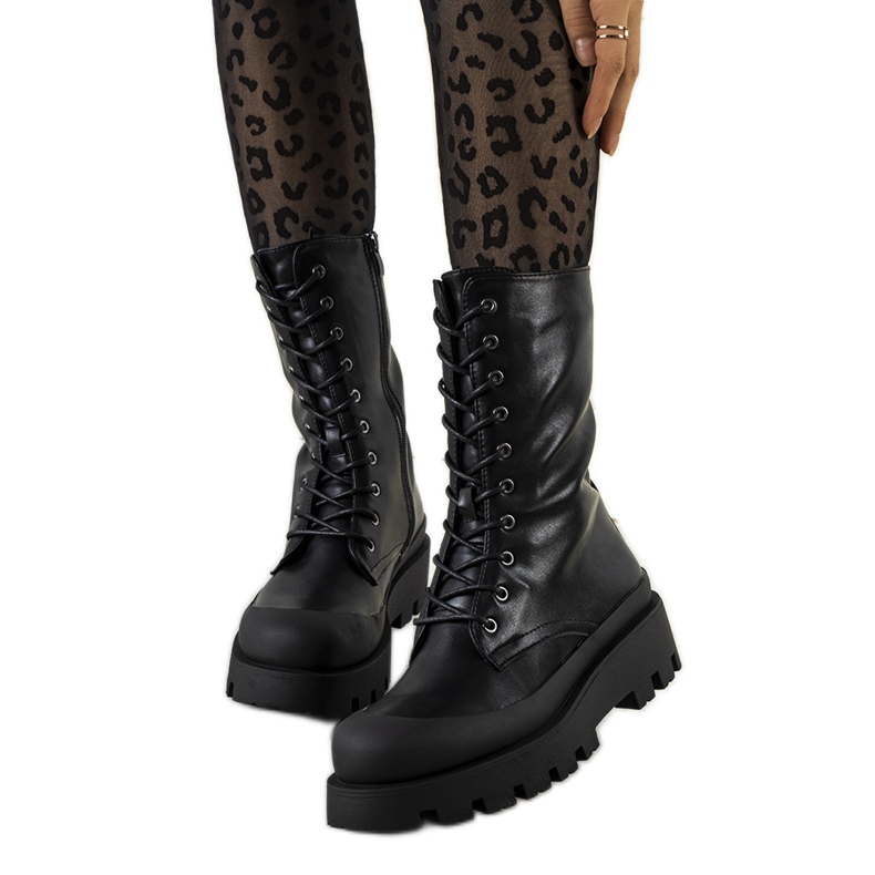 Cizme negre de dama de la Formosa negru