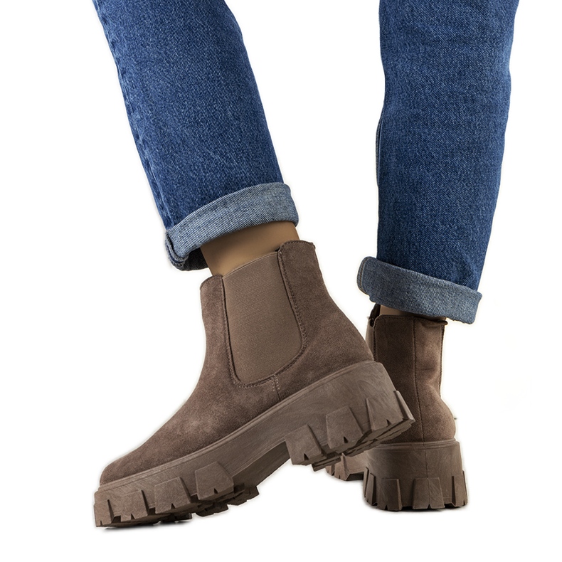 Cizme de dama maro Mooca Cizme de dama maro Mooca