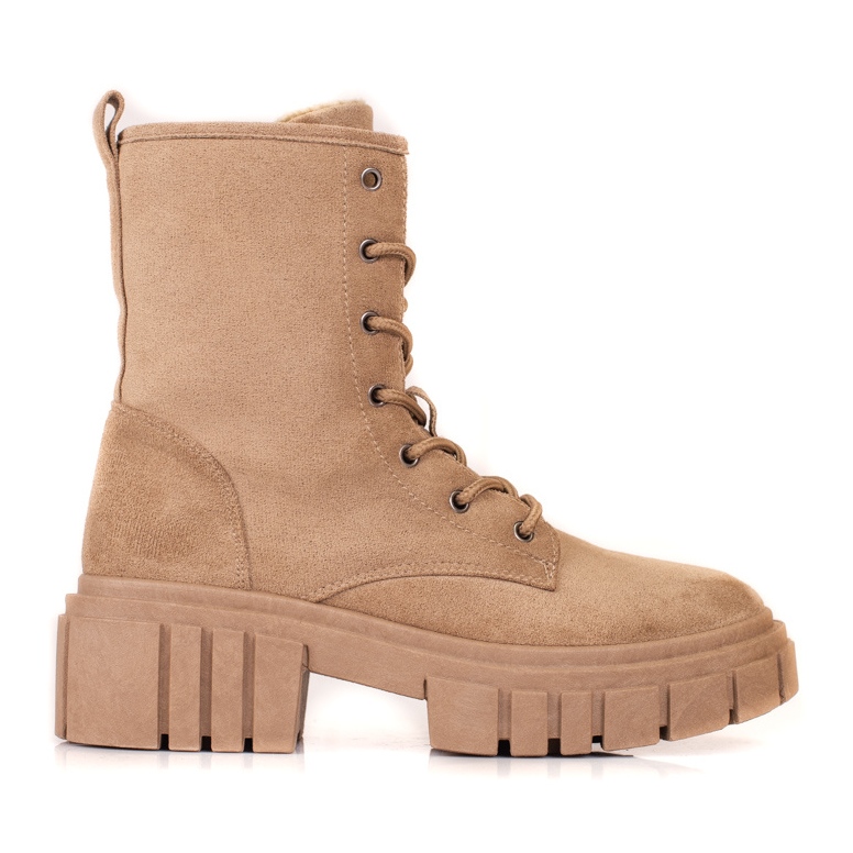 Genți Shelovet de damă din piele intoarsa bej maro