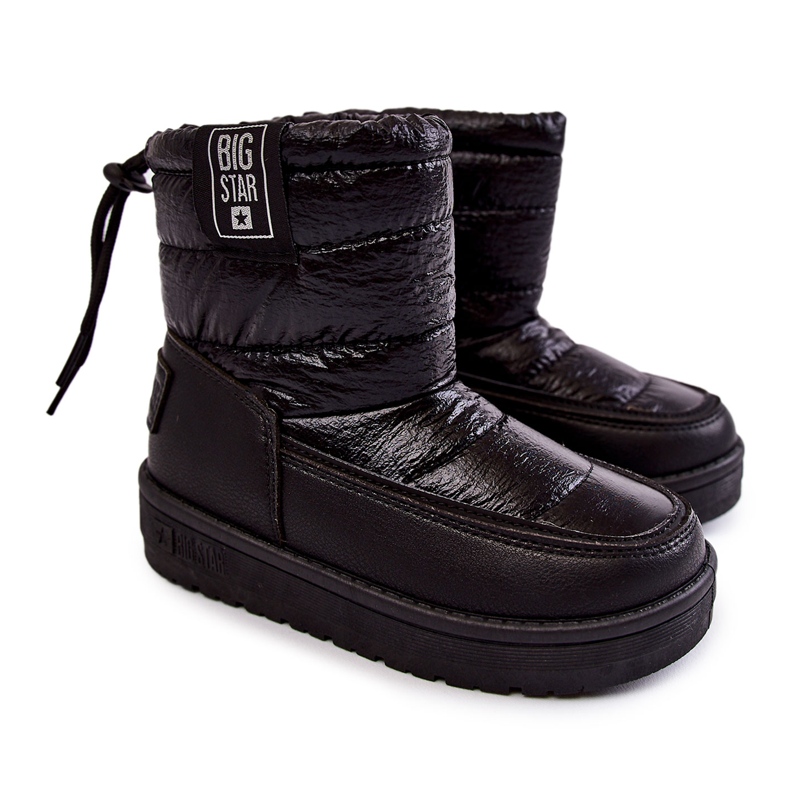 Cizme de zapada pentru copii Big Star KK374220 Negru Cizme de zapada pentru copii Big Star KK374220 Negru