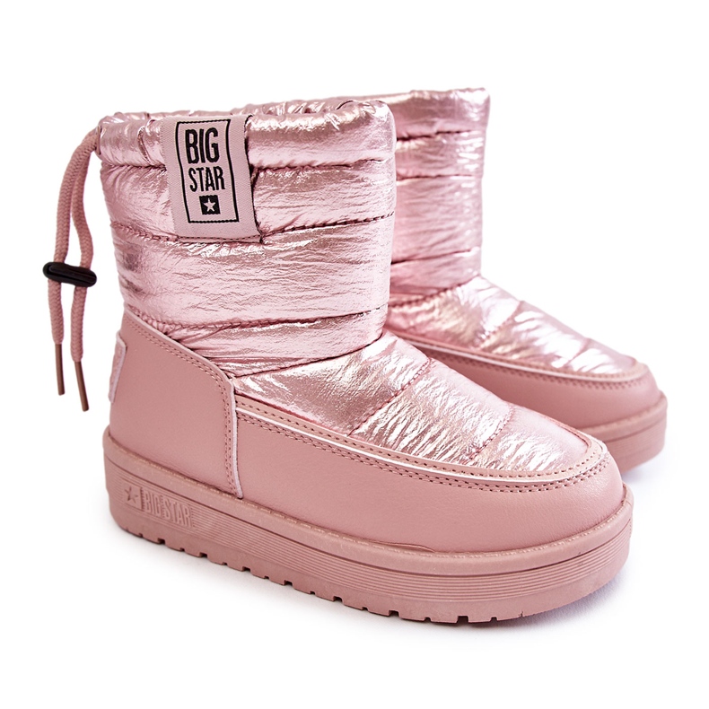 Cizme de zapada pentru copii Big Star KK374219 Roz Cizme de zapada pentru copii Big Star KK374219 Roz