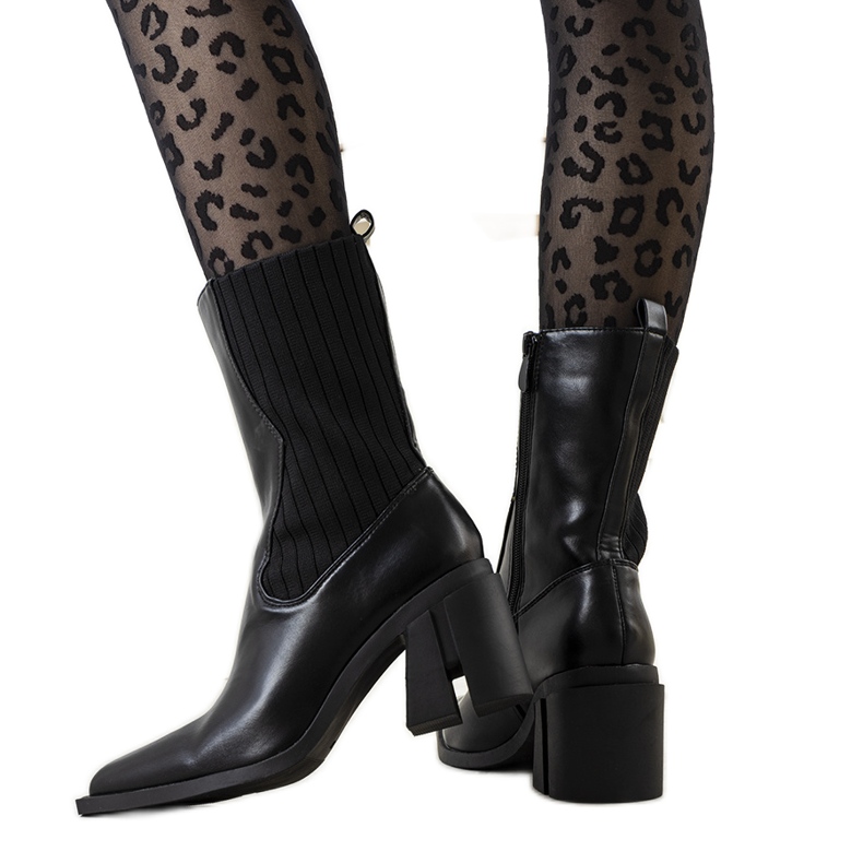 Cizme de cowboy negre Alanna negru Cizme de cowboy negre Alanna negru