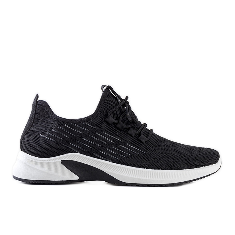 Adidasi sport alb-negru Brownle