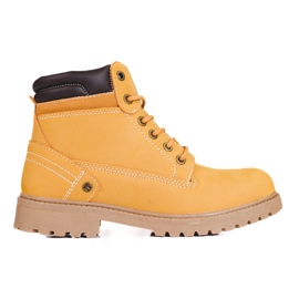 Cizme de drumeție din piele de damă DK maro Cizme de drumeție din piele de damă DK maro