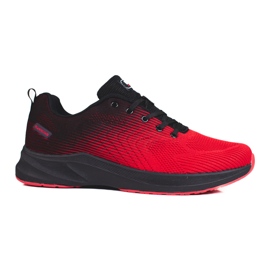 Pantofi sport cu șireturi bicolore DK negru roșu Pantofi sport cu șireturi bicolore DK negru roșu
