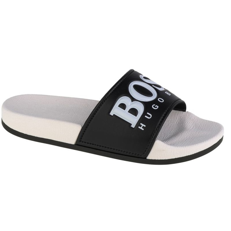 Boss Sandals J29275-09b Flip-Flops negru negru alb Boss Sandals J29275-09b Flip-Flops negru negru alb