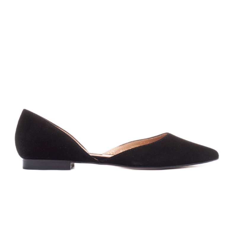 Marco Shoes Balerini subtile negru