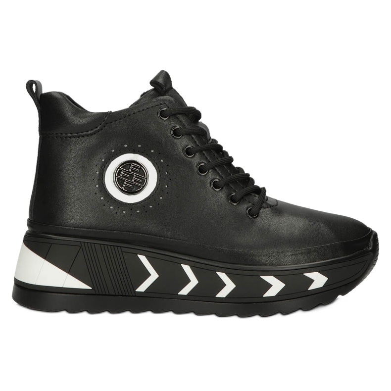 Cizme cu pană izolate din piele Filippo W PAW381 negru Cizme cu pană izolate din piele Filippo W PAW381 negru