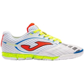 Ghete de fotbal Joma Liga Indoor 2202 albe M 2202IN Ghete de fotbal Joma Liga Indoor 2202 albe M 2202IN