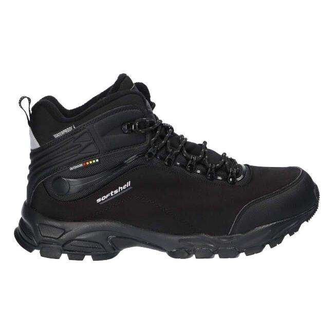 American Club Pantofi americani de iarnă pentru trekking Softhell WT53 Black negru
