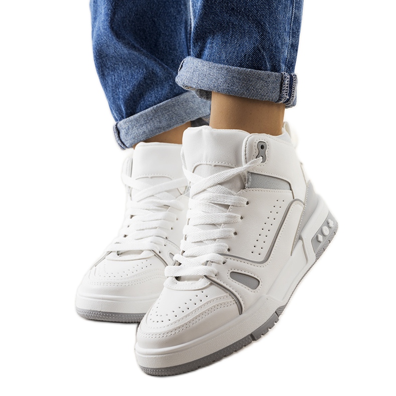 Adidasi gri pentru glezna Megatheo