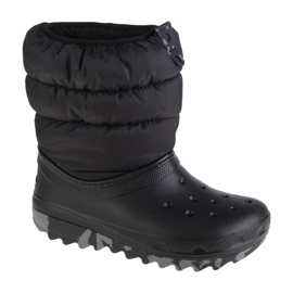 Cizme Crocs Classic Neo Puff 207684-001 negru Cizme Crocs Classic Neo Puff 207684-001 negru
