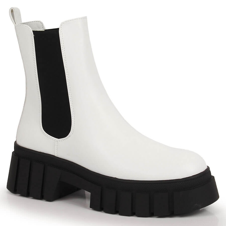 Cizme albe de dama cu platforma izolata Sergio Leone Cizme albe de dama cu platforma izolata Sergio Leone