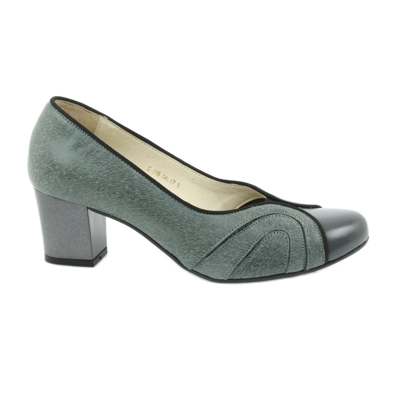 Espinto Classic Women's High Heels 395 Tęg G1/2 Grey gri Espinto Classic Women's High Heels 395 Tęg G1/2 Grey gri