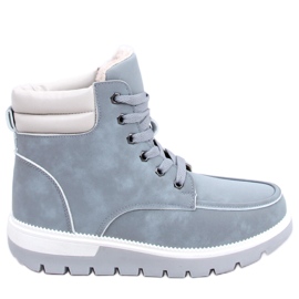 BM Cizme izolate de la Germano L. GREY gri BM Cizme izolate de la Germano L. GREY gri