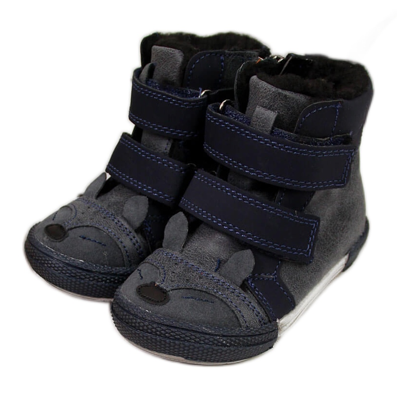 Pantofi băieți cu velcro bleumarin Kornecki 6583 albastru Pantofi băieți cu velcro bleumarin Kornecki 6583 albastru