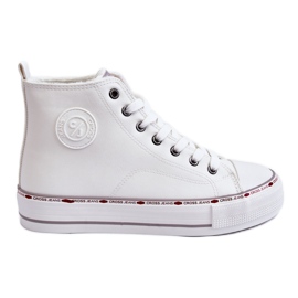 Pantofi de damă înalți Cross Jeans KK2R4044C Alb Pantofi de damă înalți Cross Jeans KK2R4044C Alb