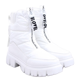 PA1 Cizme izolate de zapada de la Joanie White alb PA1 Cizme izolate de zapada de la Joanie White alb
