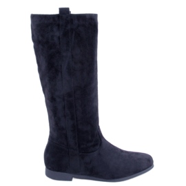 PA1 Cizme plate Flatty Black negru PA1 Cizme plate Flatty Black negru