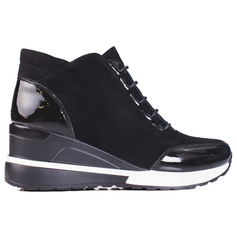 W. Potocki Cizme sport de dama Potocki cu izolatie negru