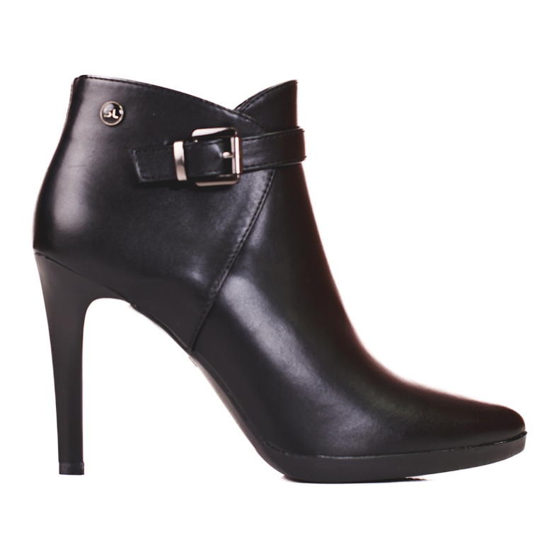 Cizme elegante pe toc înalt de Sergio Leone negru Cizme elegante pe toc înalt de Sergio Leone negru