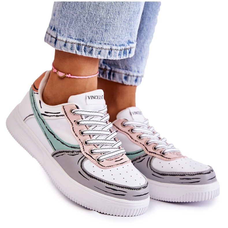 Vinceza Pantofi sport de damă, multicolori Solveig