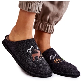 BIG STAR SHOES Papuci de casă Big Star KK276018 Negru și Bej maro BIG STAR SHOES Papuci de casă Big Star KK276018 Negru și Bej maro