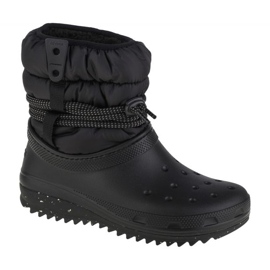 Cizme Crocs Classic Neo Puff Luxe W 207312-001 negru Cizme Crocs Classic Neo Puff Luxe W 207312-001 negru