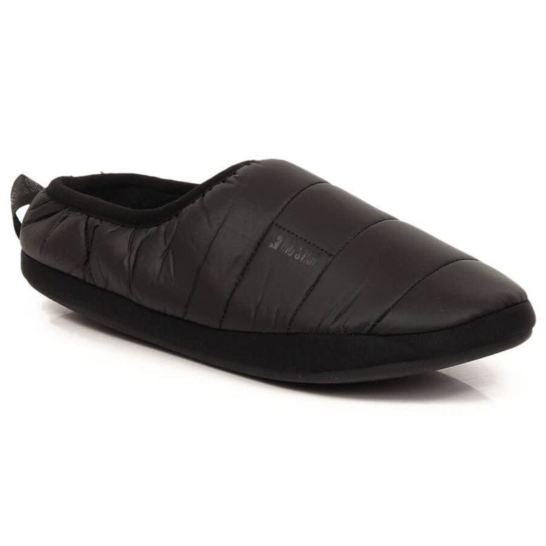 Papuci elastici izolați Black Big Star KK274604 negru
