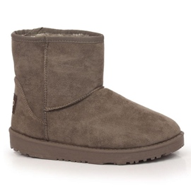 Cizme de zapada izolate din piele intoarsa NEWS W EVE186B maro